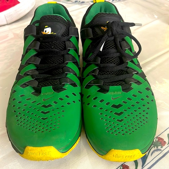 Training Shoe Nike Free V6 Mens Green ?LOWERED?NIKEOREGON DUCKS